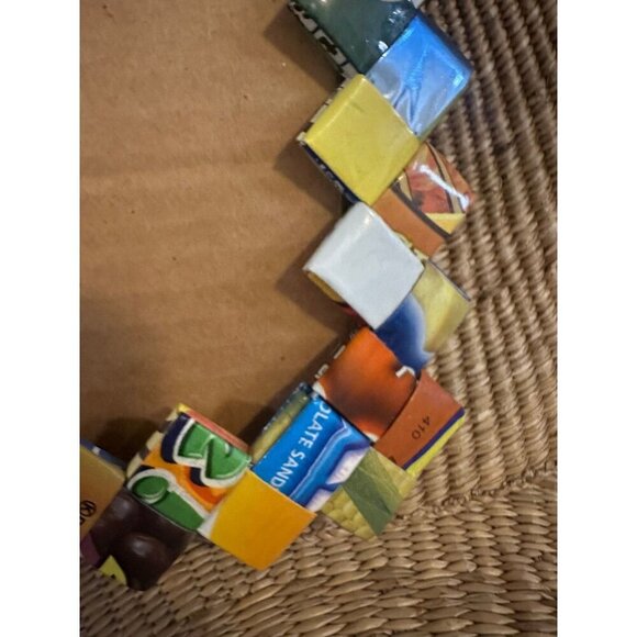 Handmade Recycled cardboard picture frame - Picture 4 of 12